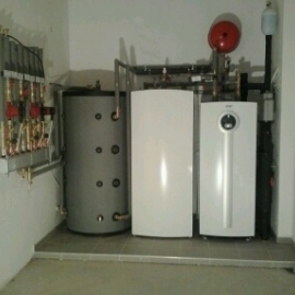 TČ země/voda IVT EQ E13 s akumulační nádrží a externím zásobníkem TUV pro větší rodinný dům